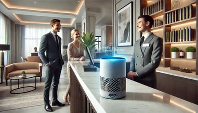 Alexa se convierte en recepcionista: el auge de la asistencia por voz en hoteles
